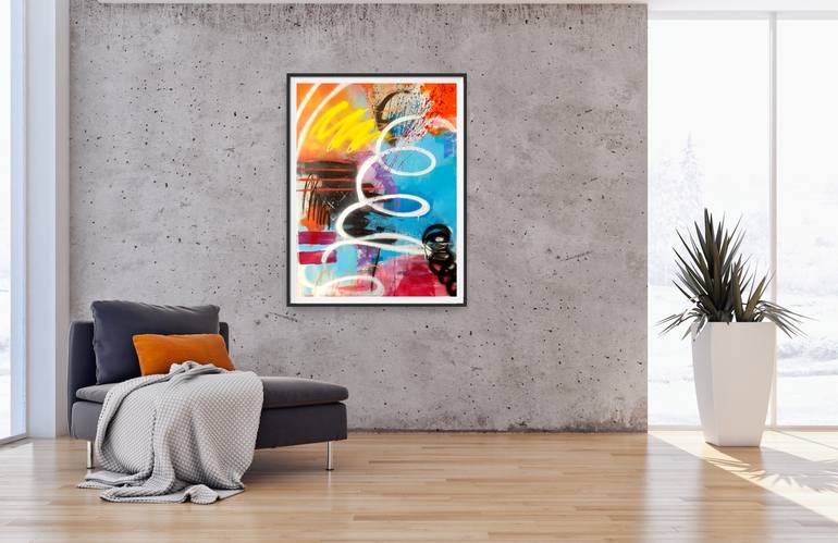 Original Abstract Painting by Marija Constantinou