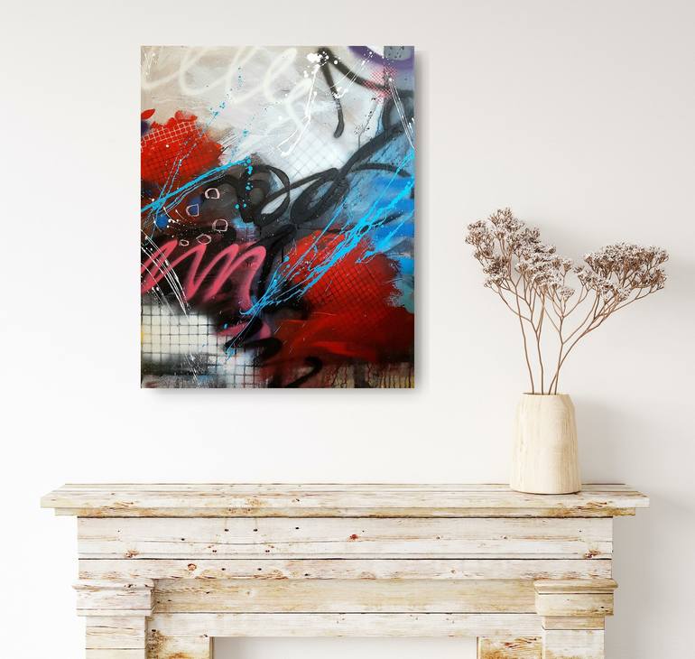 Original Abstract Painting by Marija Constantinou