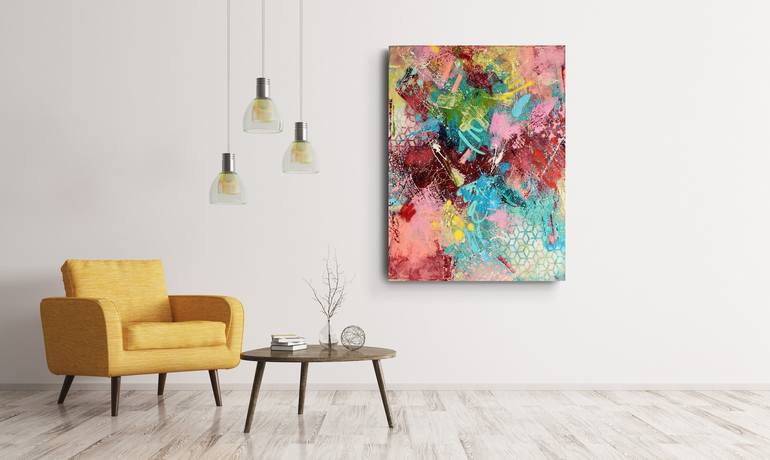 Original Contemporary Abstract Painting by Marija Constantinou