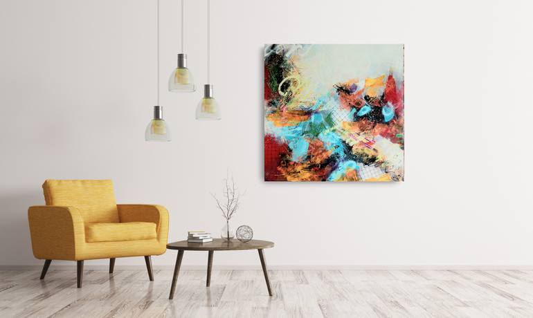 Original Abstract Painting by Marija Constantinou