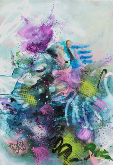 Original Abstract Paintings by Marija Constantinou