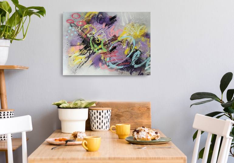 Original Abstract Painting by Marija Constantinou