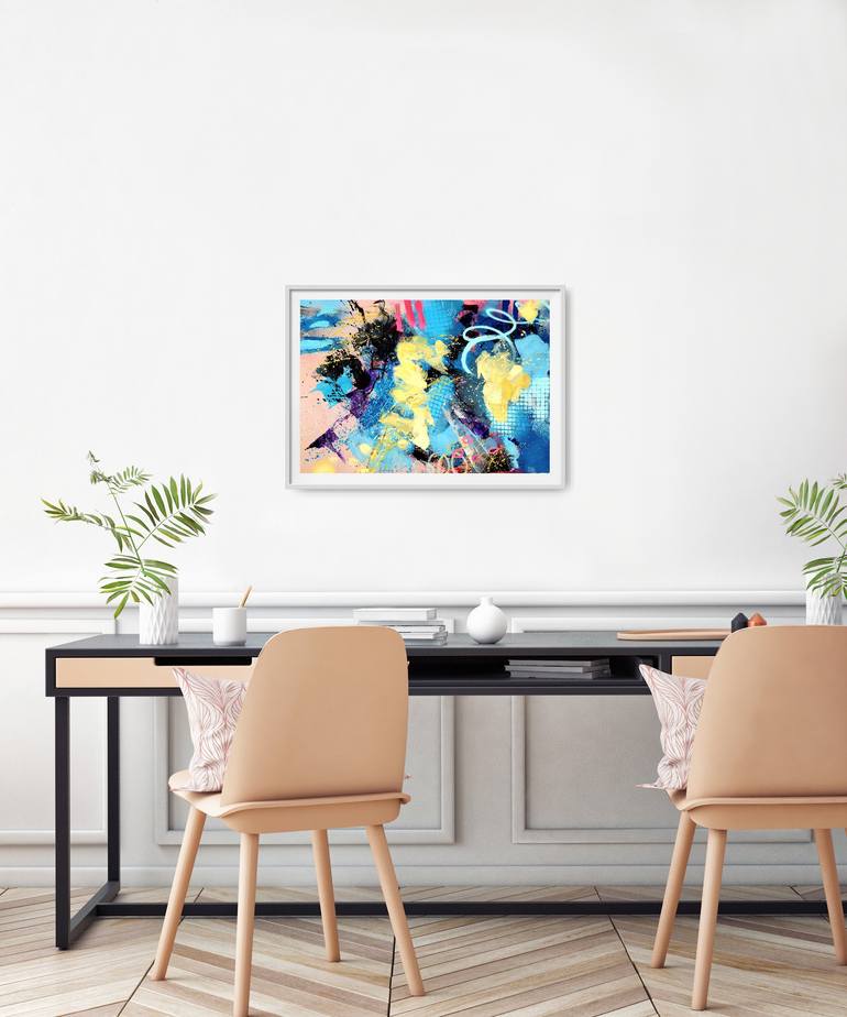 Original Abstract Painting by Marija Constantinou