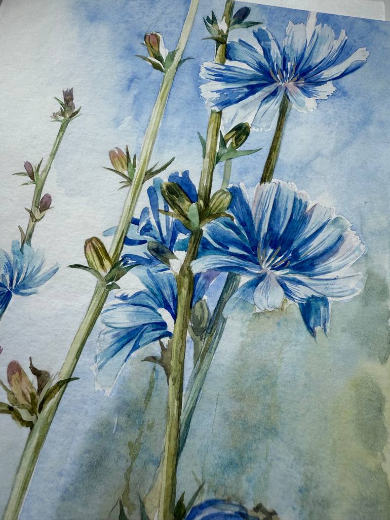 Original Realism Floral Painting by Anastasiia Lytvyn