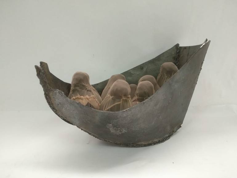 Original Conceptual Politics Sculpture by Claudia Gallart