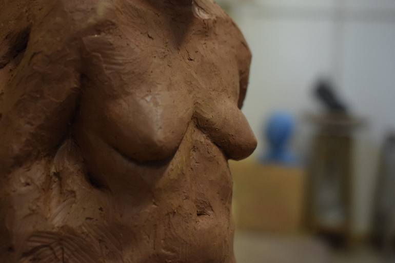 Original Impressionism Body Sculpture by Claudia Gallart