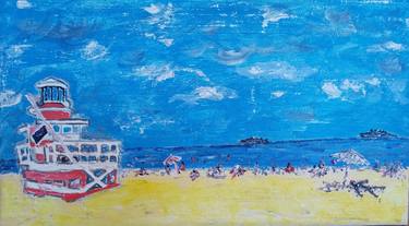 Original Fine Art Beach Paintings by Elena Potiukh