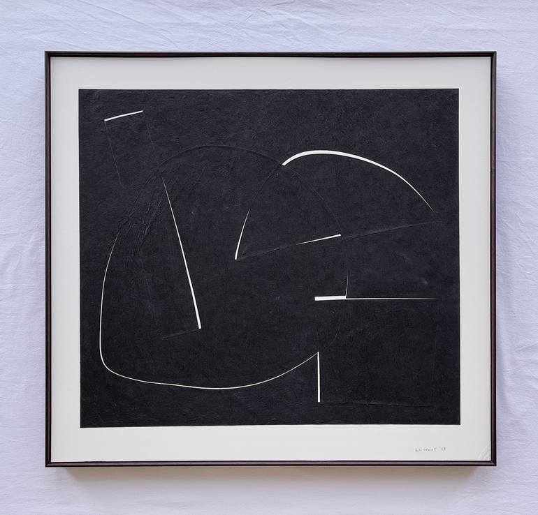 Original Abstract Expressionism Abstract Collage by Nikolajs Klimovs