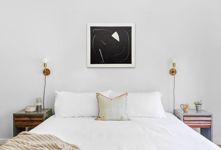 Original Abstract Expressionism Abstract Collage by Nikolajs Klimovs