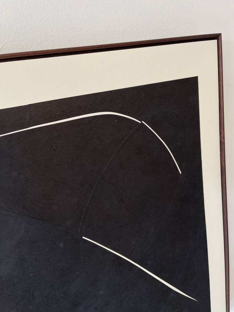 Original Abstract Expressionism Abstract Collage by Nikolajs Klimovs