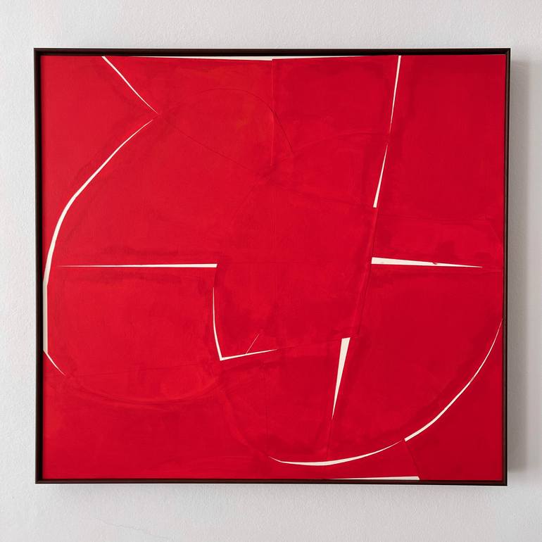 Original Abstract Expressionism Abstract Painting by Nikolajs Klimovs