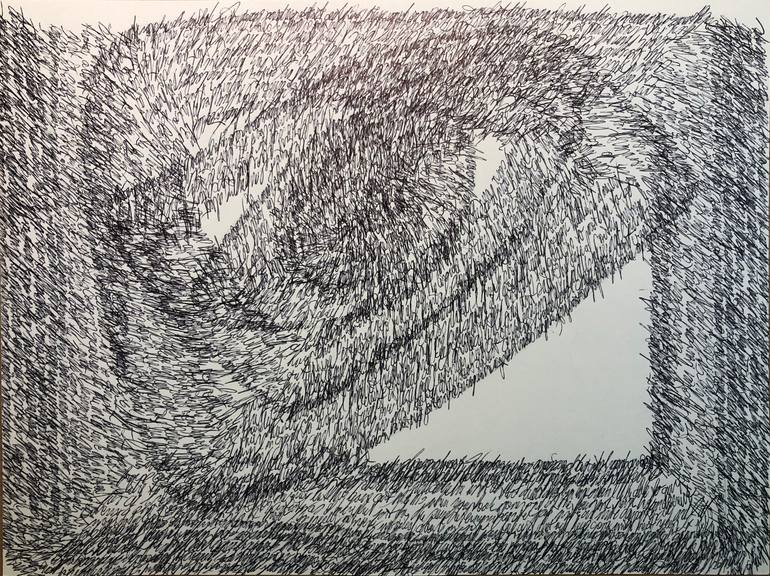 Original Abstract Drawing by Andrew Nall