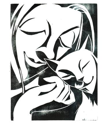 Print of Figurative Animal Printmaking by Andrea Riegler