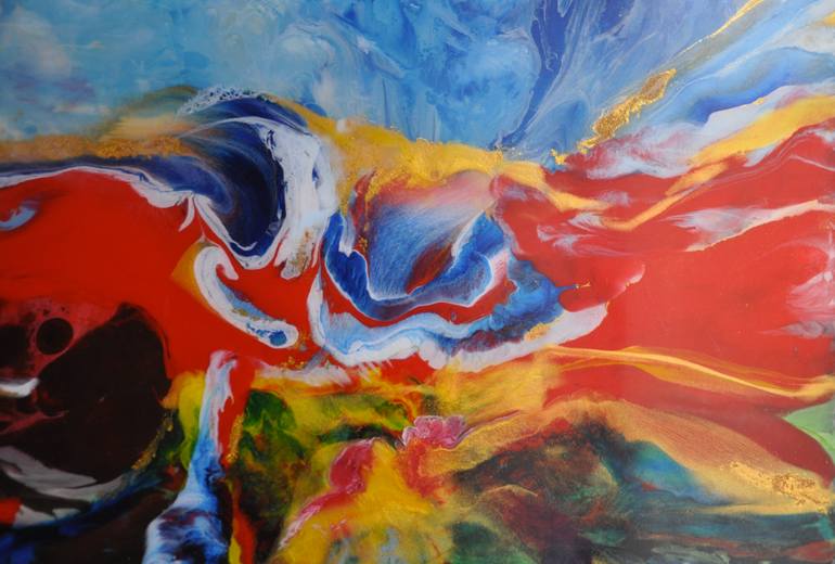 Colors of the Female Soul Painting by Jana Noldin Saatchi Art