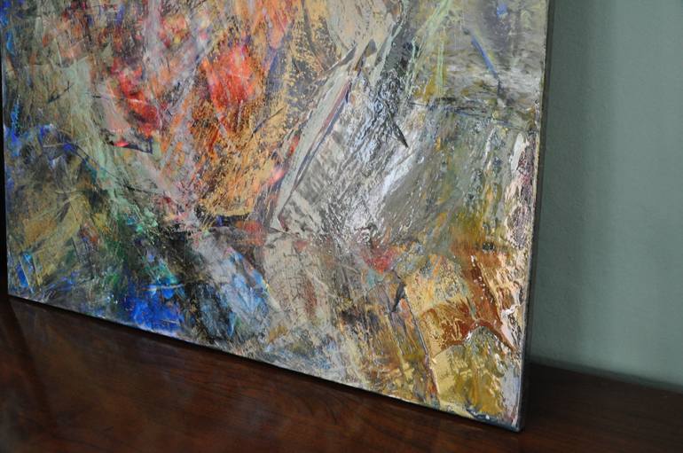 Original Art Deco Abstract Painting by Jana Noldin