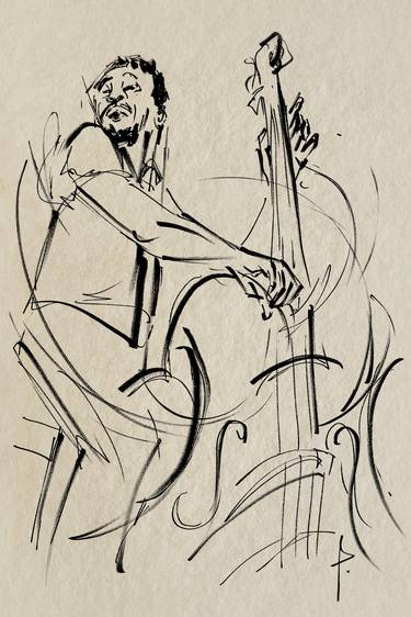 Print of Expressionism Music Drawings by Stephanie De Paula