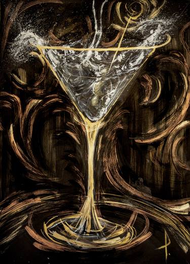 Print of Expressionism Food & Drink Paintings by Stephanie De Paula