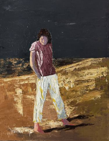 Original Contemporary People Painting by Irena Jablonski