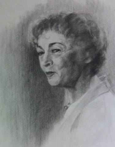 Original Fine Art Portrait Drawings by Irena Jablonski
