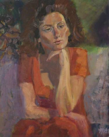 Original Impressionism Women Paintings by Irena Jablonski