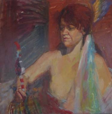 Original Fine Art Women Paintings by Irena Jablonski