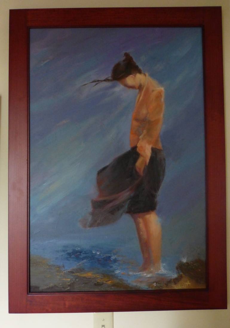 Original Women Painting by Irena Jablonski