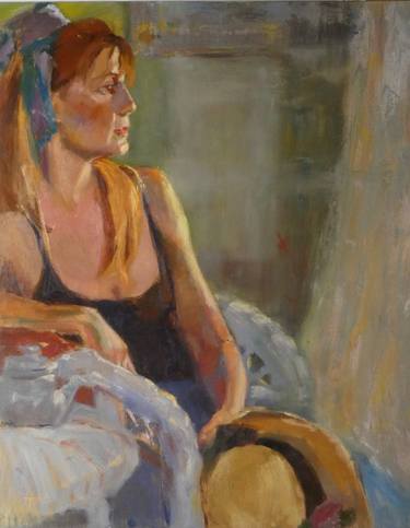 Original Figurative Women Paintings by Irena Jablonski