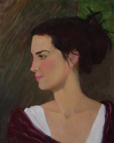 Original Fine Art Women Paintings by Irena Jablonski