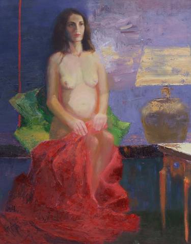 Original Figurative Women Paintings by Irena Jablonski