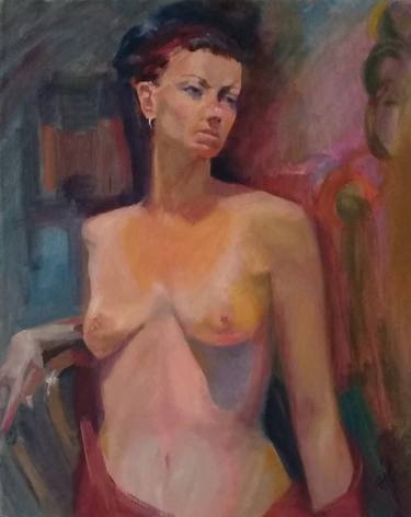 Original Expressionism Women Paintings by Irena Jablonski