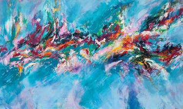 Original Abstract Expressionism Abstract Paintings by Nemanja Vučković