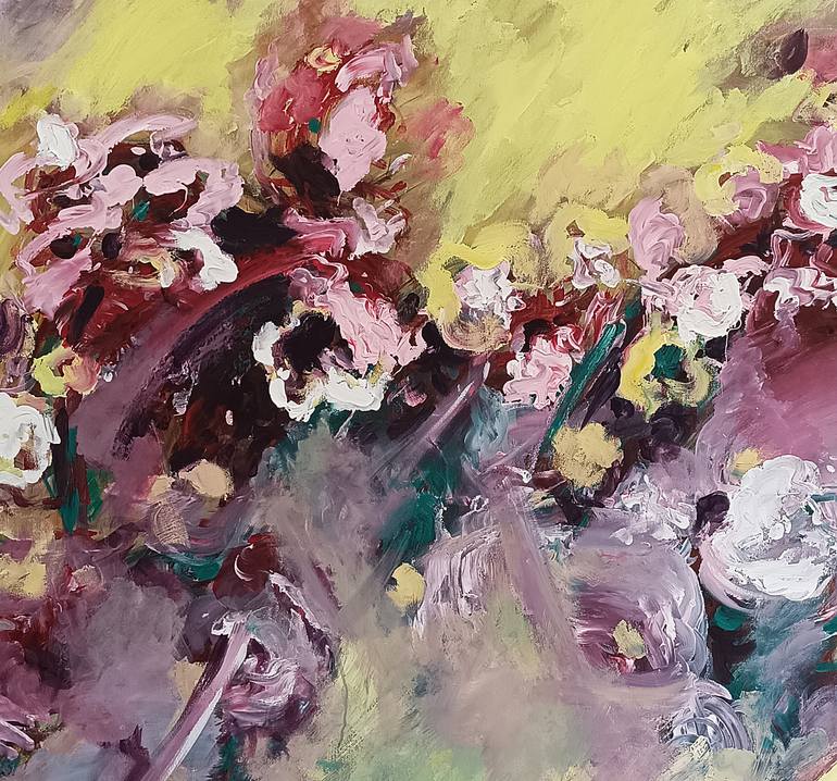 Original Abstract Expressionism Abstract Painting by Nemanja VučKović