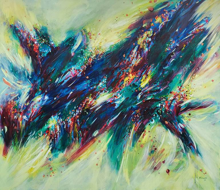 Afflatus Painting by Nemanja VučKović | Saatchi Art Germany