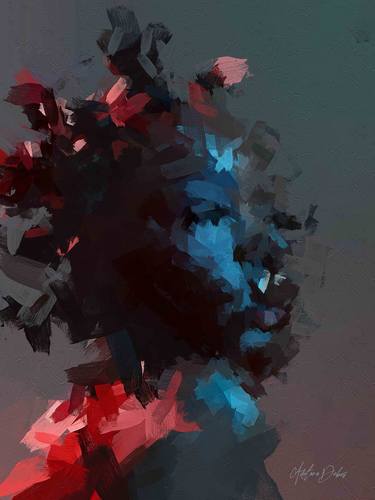 Print of Abstract Expressionism Abstract Digital by Debas Adetoro