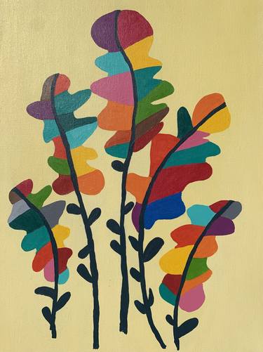 Print of Conceptual Tree Paintings by Chandhini Chandersekar