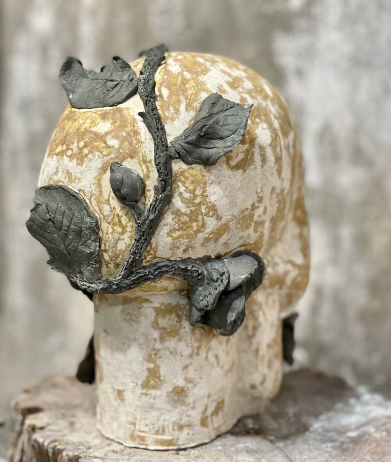 Original Abstract Portrait Sculpture by Thuy Nguyen