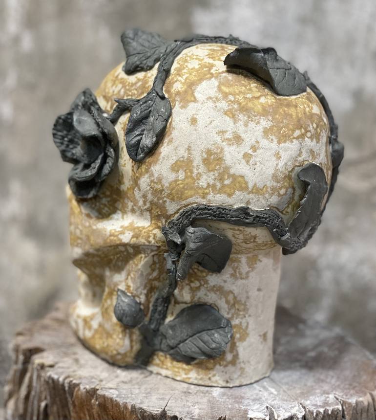 Original Abstract Portrait Sculpture by Thuy Nguyen