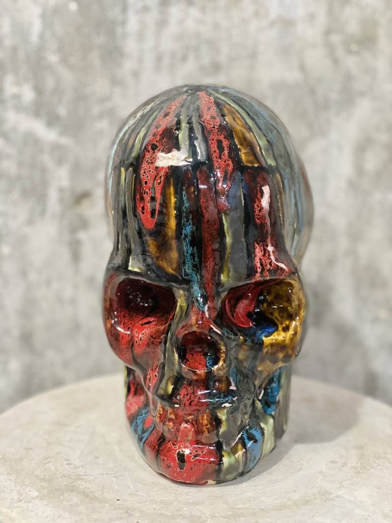 Original Abstract Expressionism People Sculpture by Thuy Nguyen