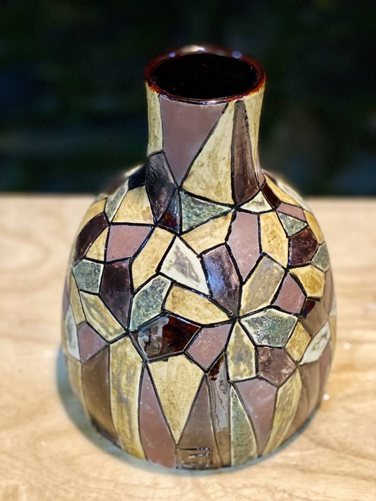 Church Window vase #2 - Print