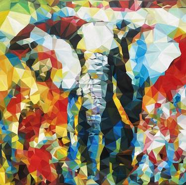 Original Contemporary Animal Paintings by Thuy Nguyen