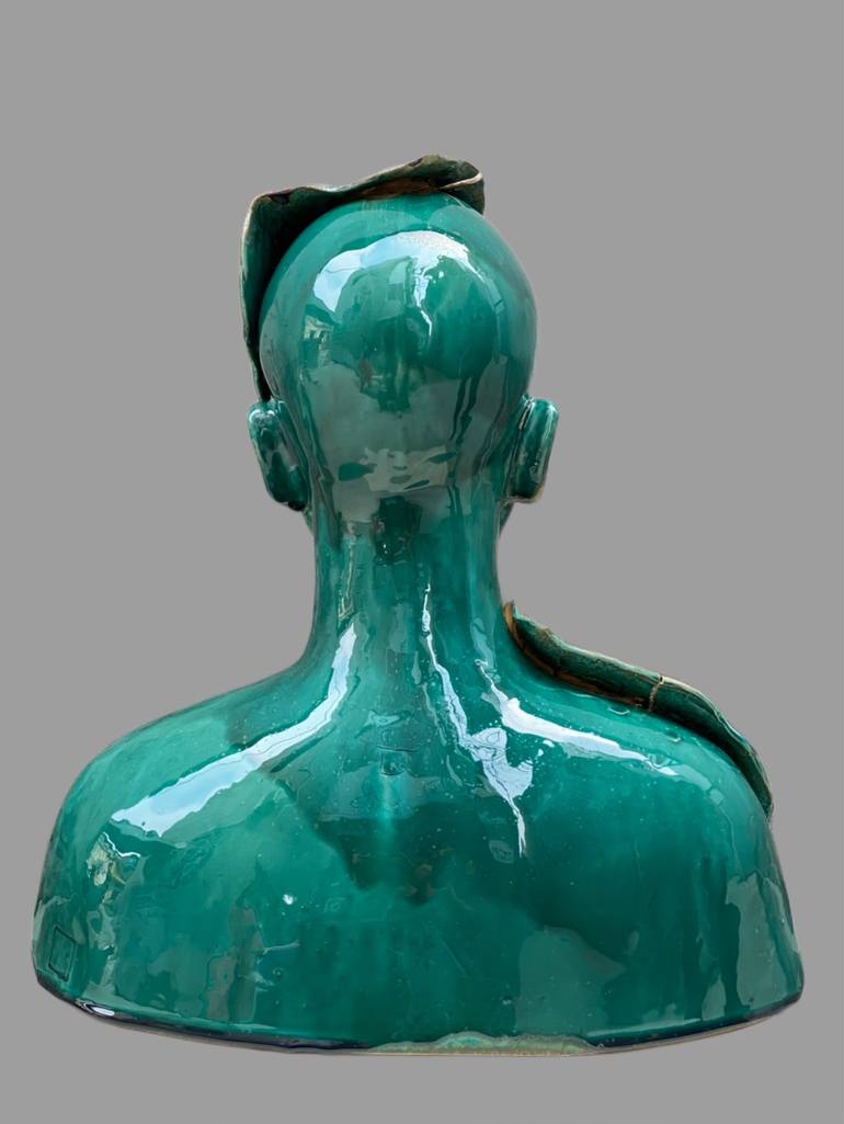 Original Art Deco Body Sculpture by Thuy Nguyen
