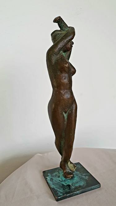 Original Expressionism Nude Sculpture by Leticia Beatriz Sansores Lopez