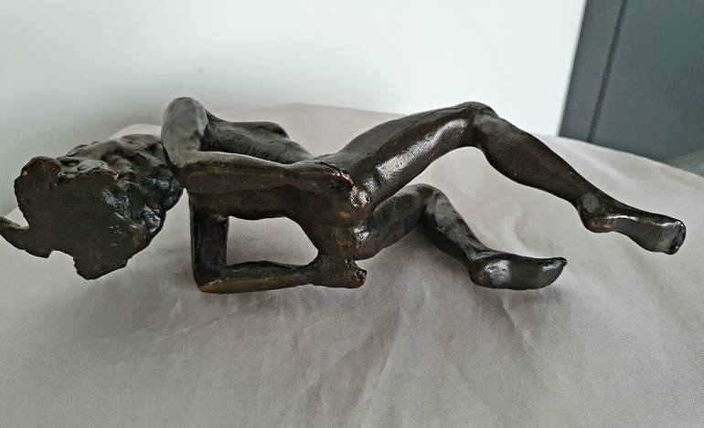 Original Expressionism Erotic Sculpture by Leticia Beatriz Sansores Lopez