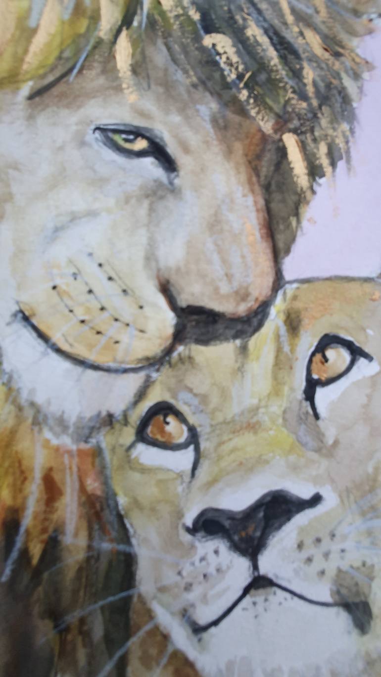 Original Figurative Animal Drawing by Leticia Beatriz Sansores Lopez