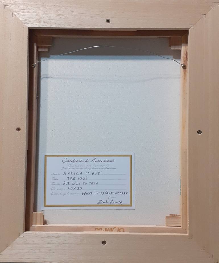 Original Modernism Abstract Painting by Enrica Minuti