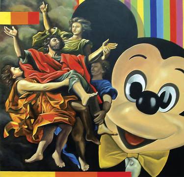 Original Pop Culture/Celebrity Paintings by Narbero Christian Bernard