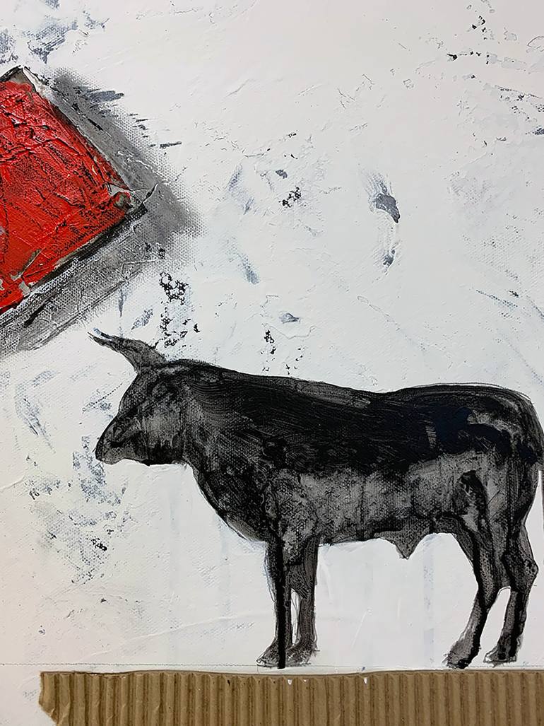 Original Abstract Expressionism Other Painting by Narbero Christian Bernard