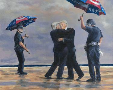 Original Realism Political Paintings by Mark Hannon