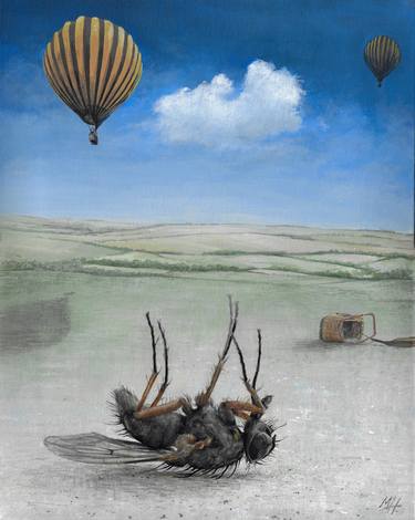 Original Surrealism Animal Paintings by Mark Hannon