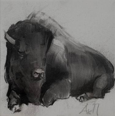 Original Realism Animal Drawings by Polina Akh